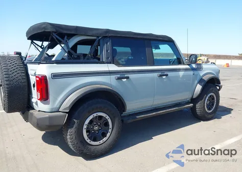 2021 Ford Bronco Big Bend z USA, uszkodzony, nr VIN 1FMDE5DH0MLA94865